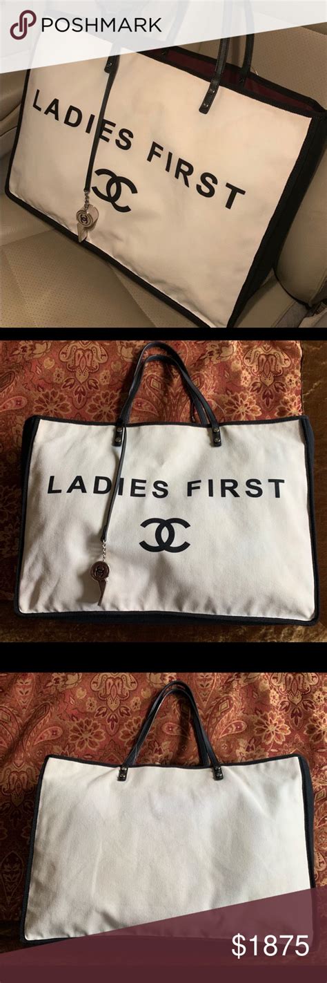 At Auction: CHANEL ASK FOR THE MOON TOTE BAG